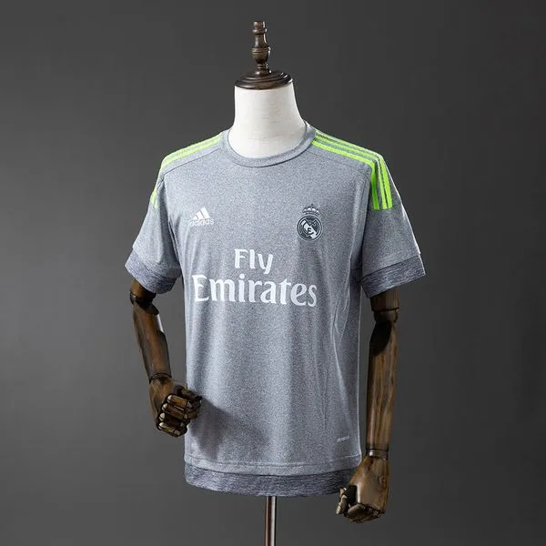 Camiseta de fútbol Real Madrid 2015/16 VISITANTE MANGA CORTA VERSION FAN